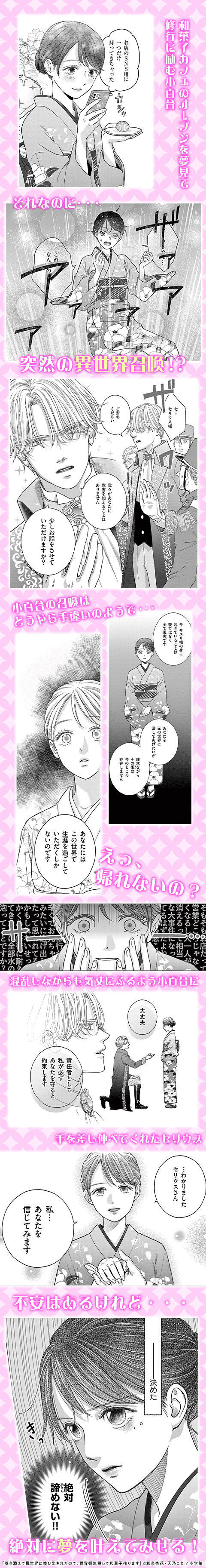巻き添えで異世界に喚び出されたので、世界観無視して和菓子作ります