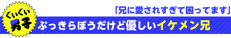 兄に愛されすぎて困ってます