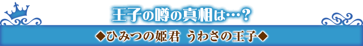 ひみつの姫君 うわさの王子