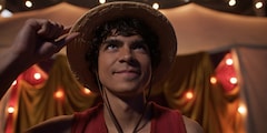 Netflixシリーズ「ONE PIECE」より、ルフィ