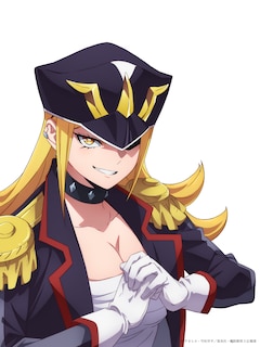TVアニメ「魔都精兵のスレイブ2」より、二番組組長・上運天美羅の“組長ビジュアル”