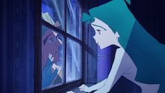 アニメ映画「トリツカレ男」場面カット。ペチカとタタンの再会シーン